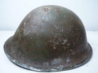 Mk3 Canadian / British Army Original WW2 Turtle Helmet High Rivet - The Militaria Shop