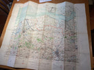 WW1 Era British Army General Staff Map of GHENT in Belgium. Original Map - The Militaria Shop