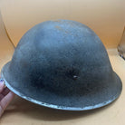 Original WW2 British / Canadian Army Mk3 High Rivet Turtle Army Combat Helmet - The Militaria Shop