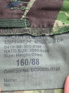 Genuine British Army DPM Woodland Combat Jacket - Size 160/88 - The Militaria Shop