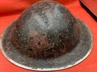 British Army Mk2 Brodie Helmet - Original WW2 - South African Manufactured - The Militaria Shop
