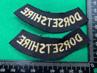 Original WW2 British Home Front Civil Defence Dorsetshire Shoulder Titles - The Militaria Shop