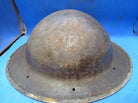 Original WW2 South African Army Mk2 Brodie Helmet - British Style Combat Helmet - The Militaria Shop