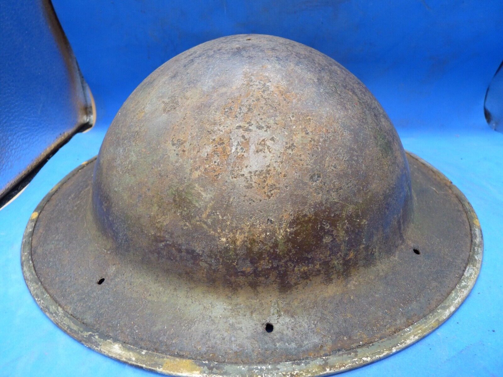 Original WW2 South African Army Mk2 Brodie Helmet - British Style Combat Helmet - The Militaria Shop