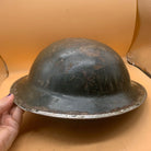 Original WW2 South African Army Mk2 Brodie Helmet - British Style Combat Helmet - The Militaria Shop