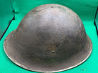Genuine WW2 Canadian & British Army Helmet - Turtle Mk3 Helmet - The Militaria Shop