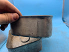 Original WW2 British Army Soldiers Mess Tin Set - Two Piece - Fold Out Handles - The Militaria Shop