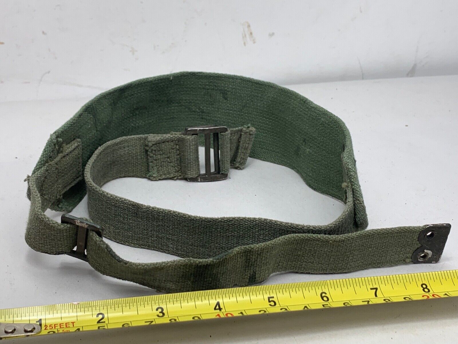 Original WW2 British Army 44 Pattern Shoulder Strap - 1945 Dated - The Militaria Shop