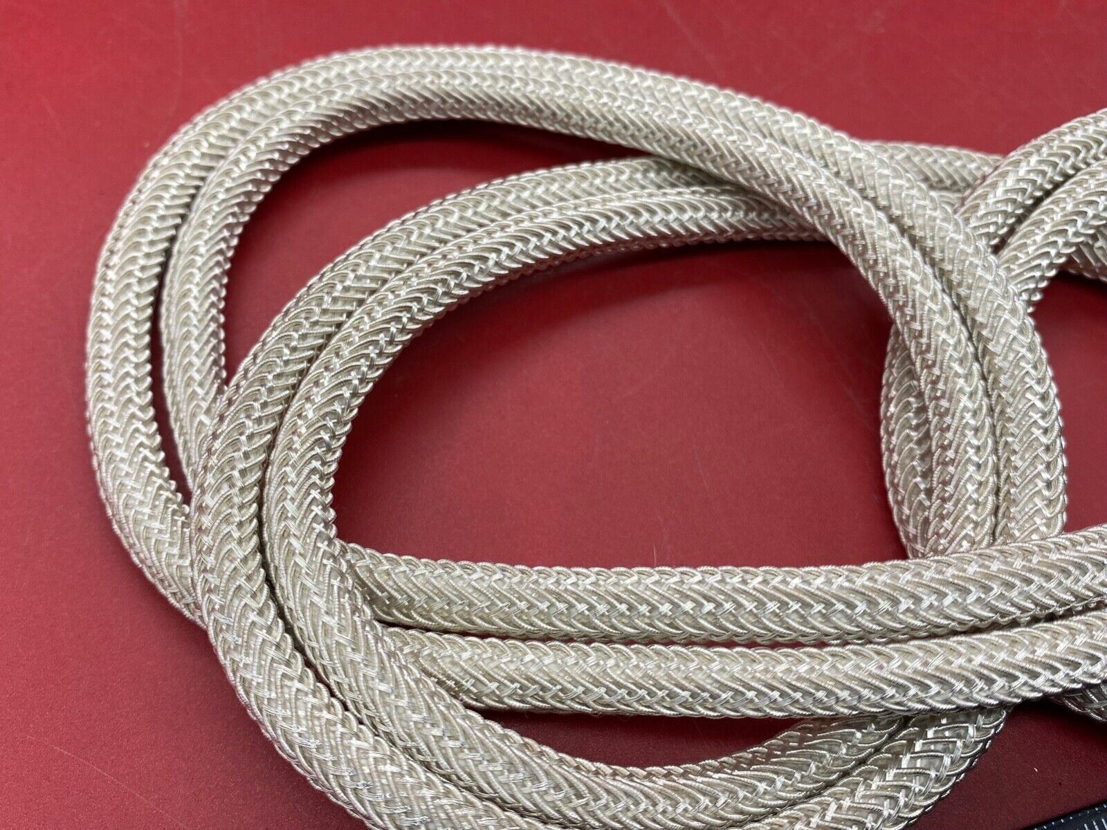 German Army Officer's Silver Braid Lanyard / Aguillette. - The Militaria Shop