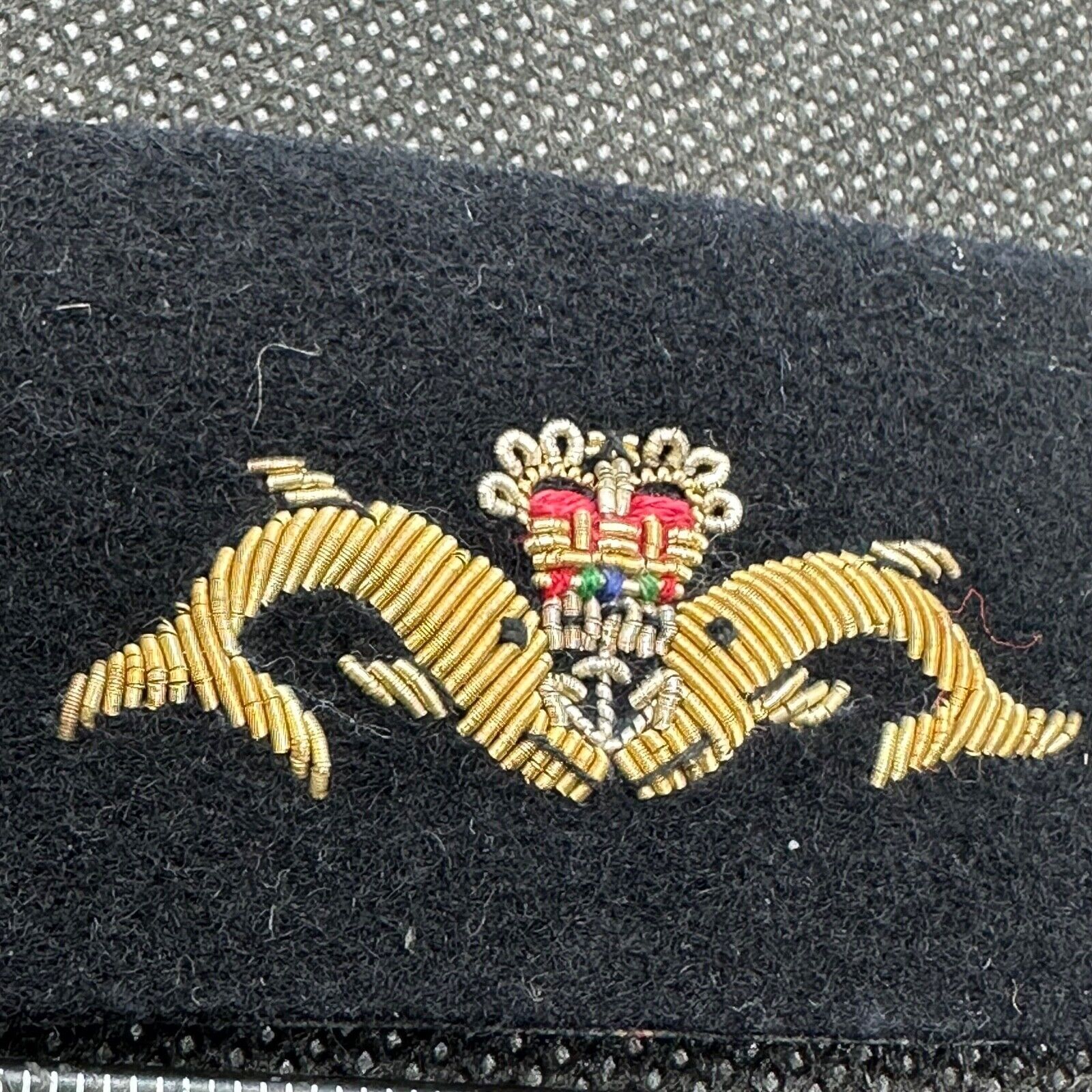 British Royal Navy Submariners Bullion Cap / Beret / Blazer Badge - UK Made - The Militaria Shop