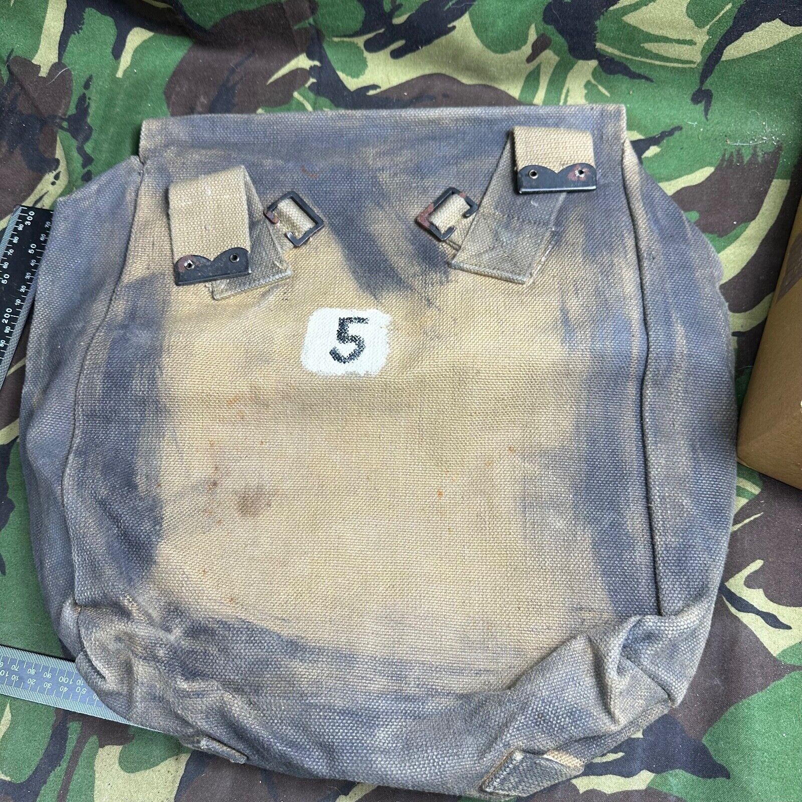 British Army / RAF 37 Pattern Large Pack - WW2 Pattern -Used Condition Original - The Militaria Shop