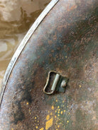 WW2 Mk3 High Rivet Turtle - British / Canadian Army Helmet - Good Original - The Militaria Shop