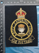 British Army Bullion Embroidered Blazer Badge - Army Catering Corps - The Militaria Shop