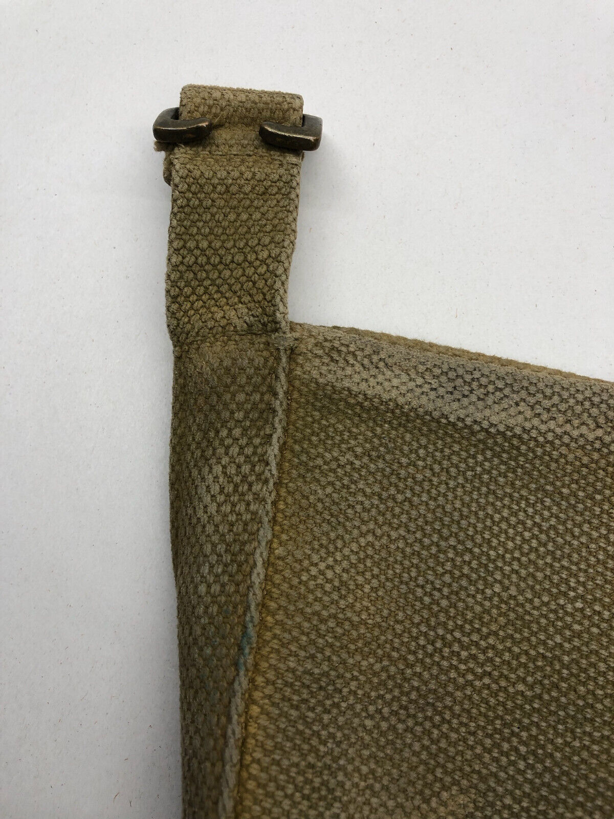 WW2 British Army 37 Pattern Webbing Water Bottle Carrier Harness - 1940 Dated - The Militaria Shop