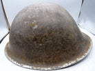 Original WW2 British / Canadian Army Mk3 High Rivet Turtle Army Combat Helmet - The Militaria Shop