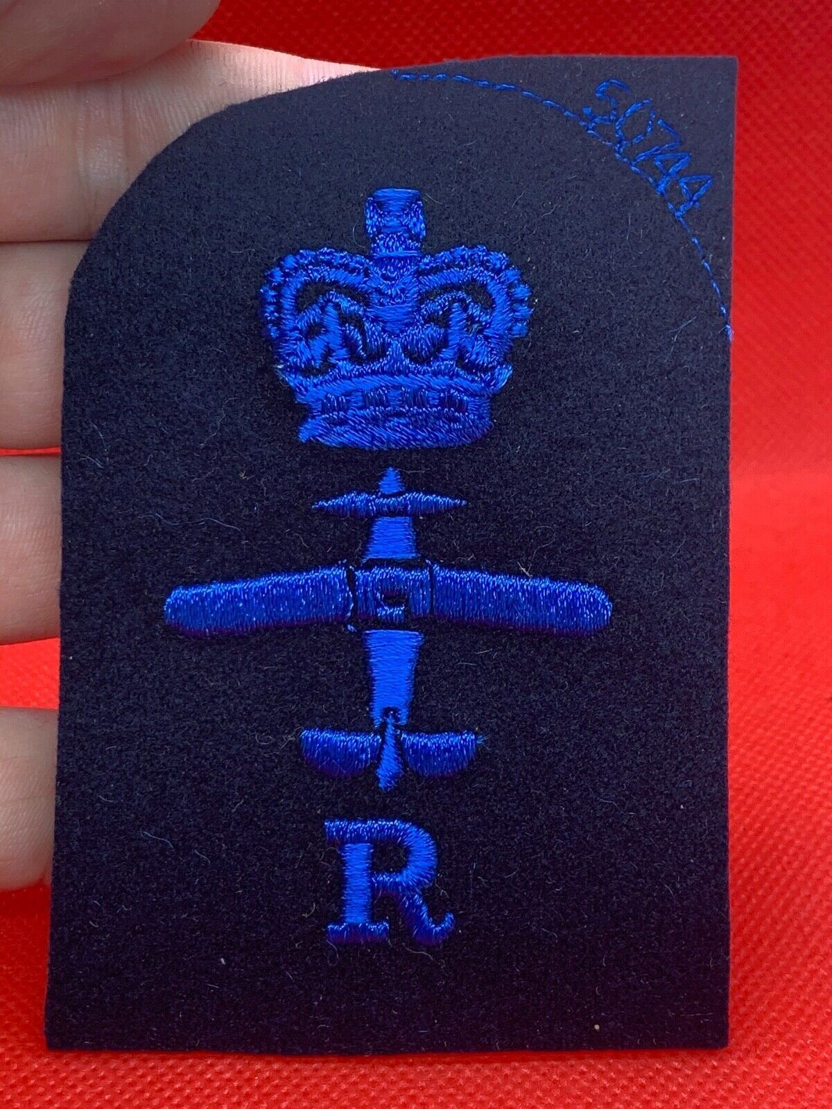 Unissued WOMEN'S ROYAL NAVY WRNs Trade Badge - Petty Officer - Radio Radar - The Militaria Shop