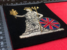 British Army Bullion Embroidered Blazer Badge - Norfolk Regiment - The Militaria Shop