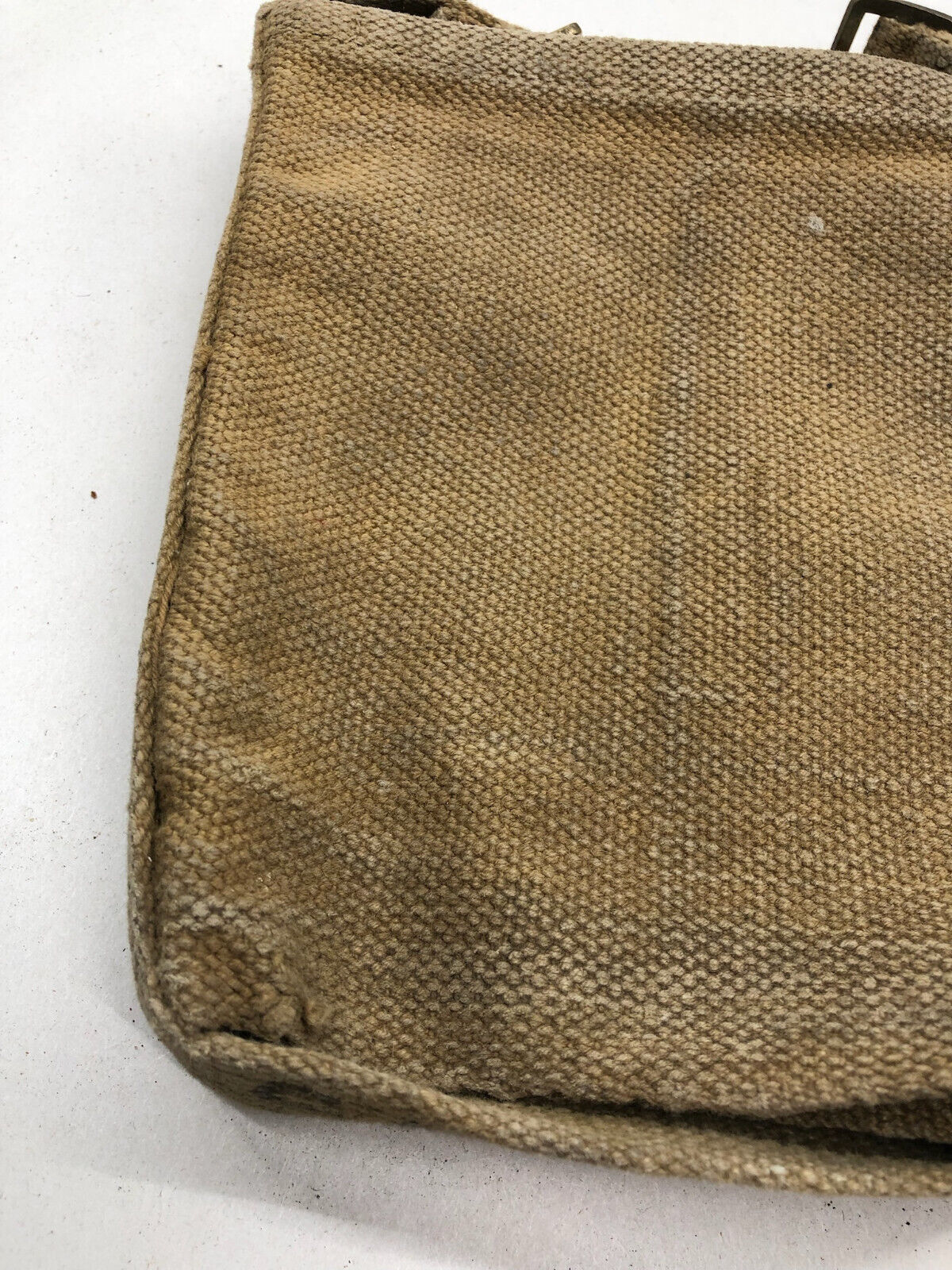 WW2 British Army 37 Pattern Webbing Water Bottle Carrier Harness - 1943 Dated - The Militaria Shop
