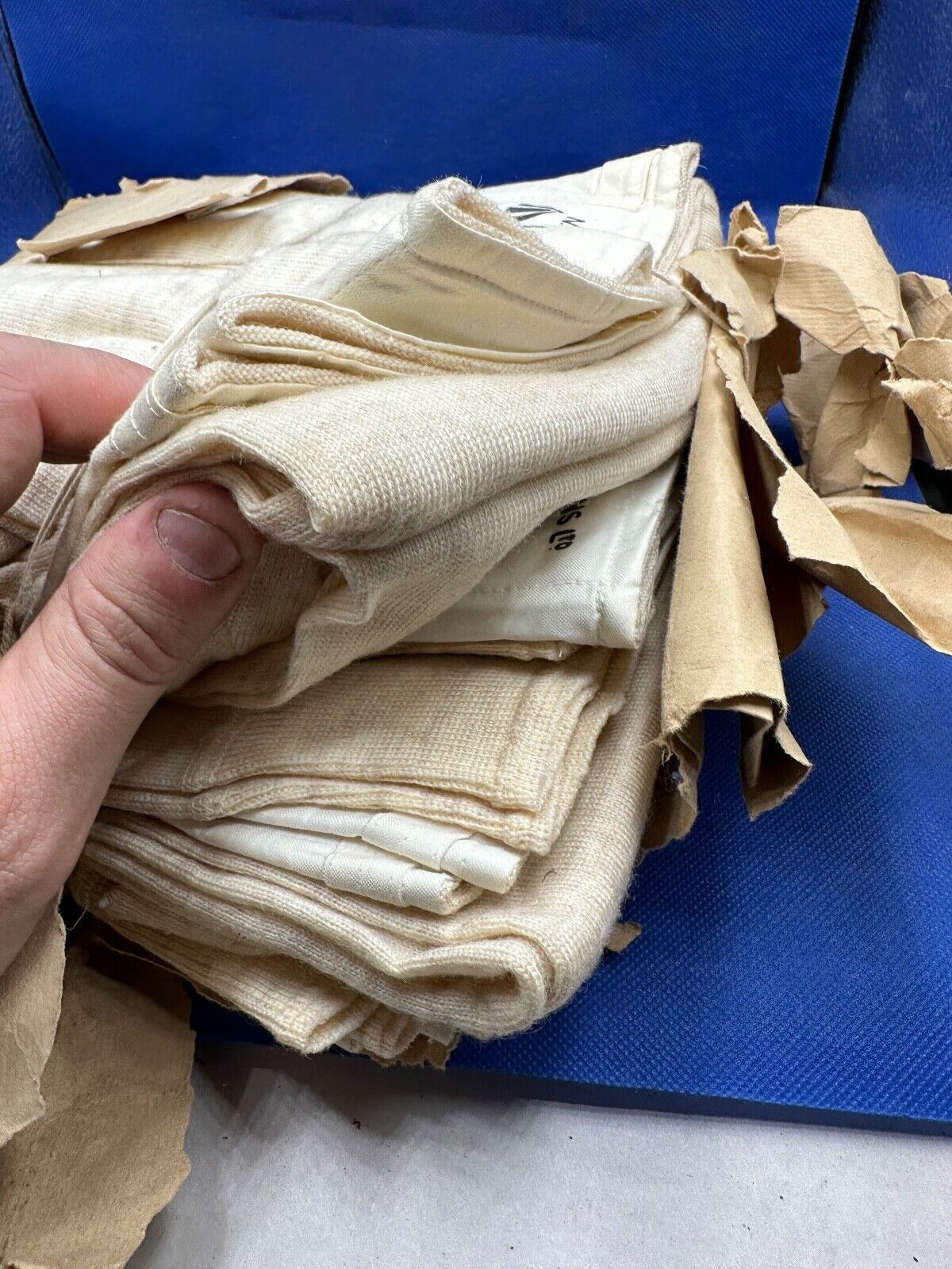 Original WW2 Pattern British Army Woollen Shorts / Boxer Shorts - Pattern M346B - The Militaria Shop