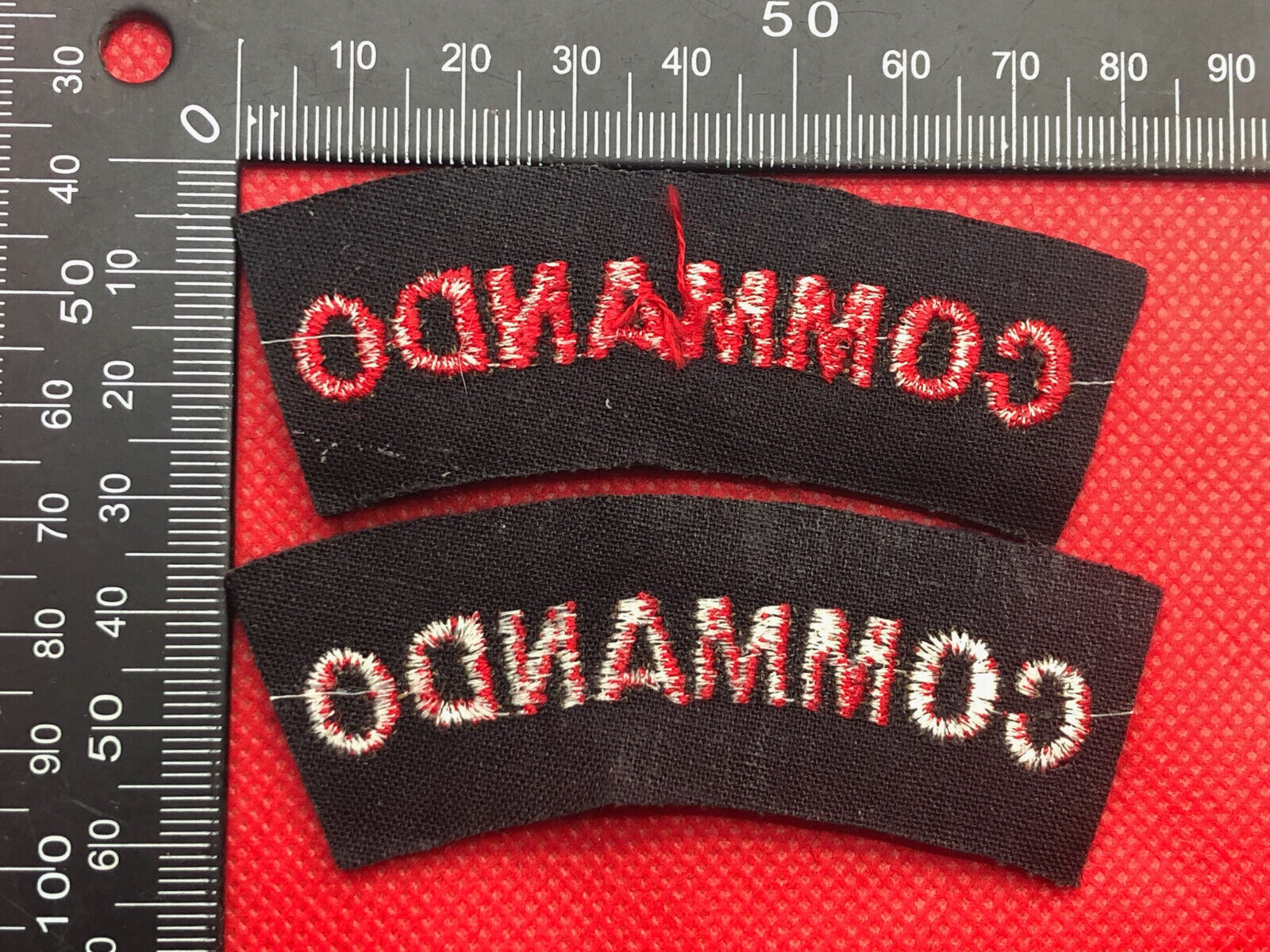 British Army Commando Shoulder Titles Pair - The Militaria Shop