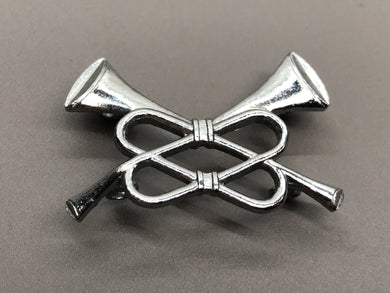 Genuine British Army Musicians Bands Bugler Badge - The Militaria Shop