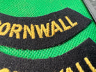 Original WW2 British Home Front Civil Defence Cornwall Shoulder Titles - The Militaria Shop