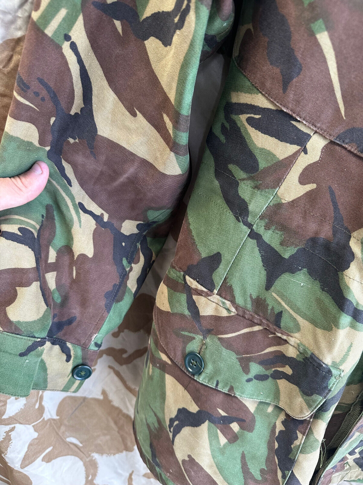 Genuine British Army 1968 Pattern DPM Combat Smock - Size 4 - 40" Chest - The Militaria Shop