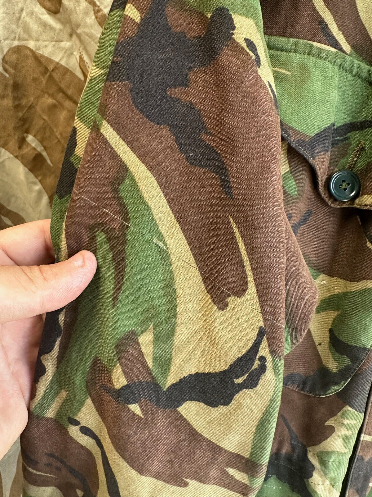Genuine British Army 1968 Pattern DPM Combat Smock - Size 4 - 40" Chest - The Militaria Shop