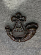 Original British Army WW1 / WW2 Officer's Bronze Collar Badge - The Militaria Shop