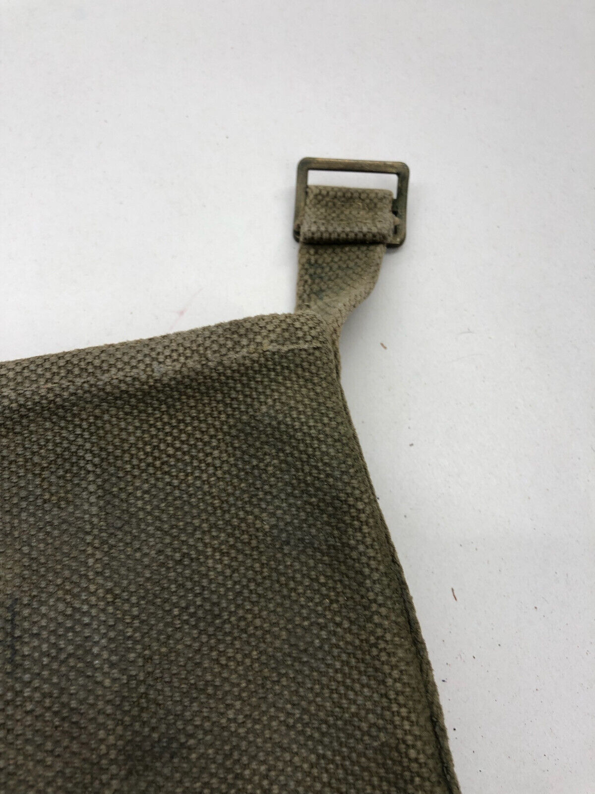 WW2 British Army 37 Pattern Webbing Water Bottle Carrier Harness - 1941 Dated - The Militaria Shop