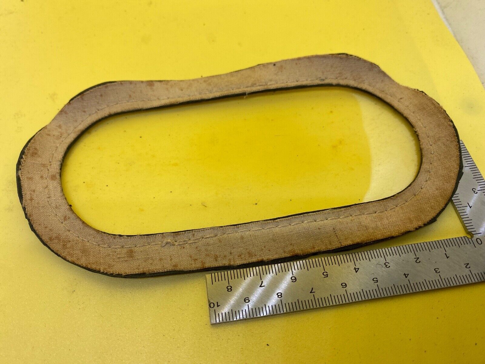 Original WW2 Civilian Gas Mask Face Panel - Useful Replacement - The Militaria Shop