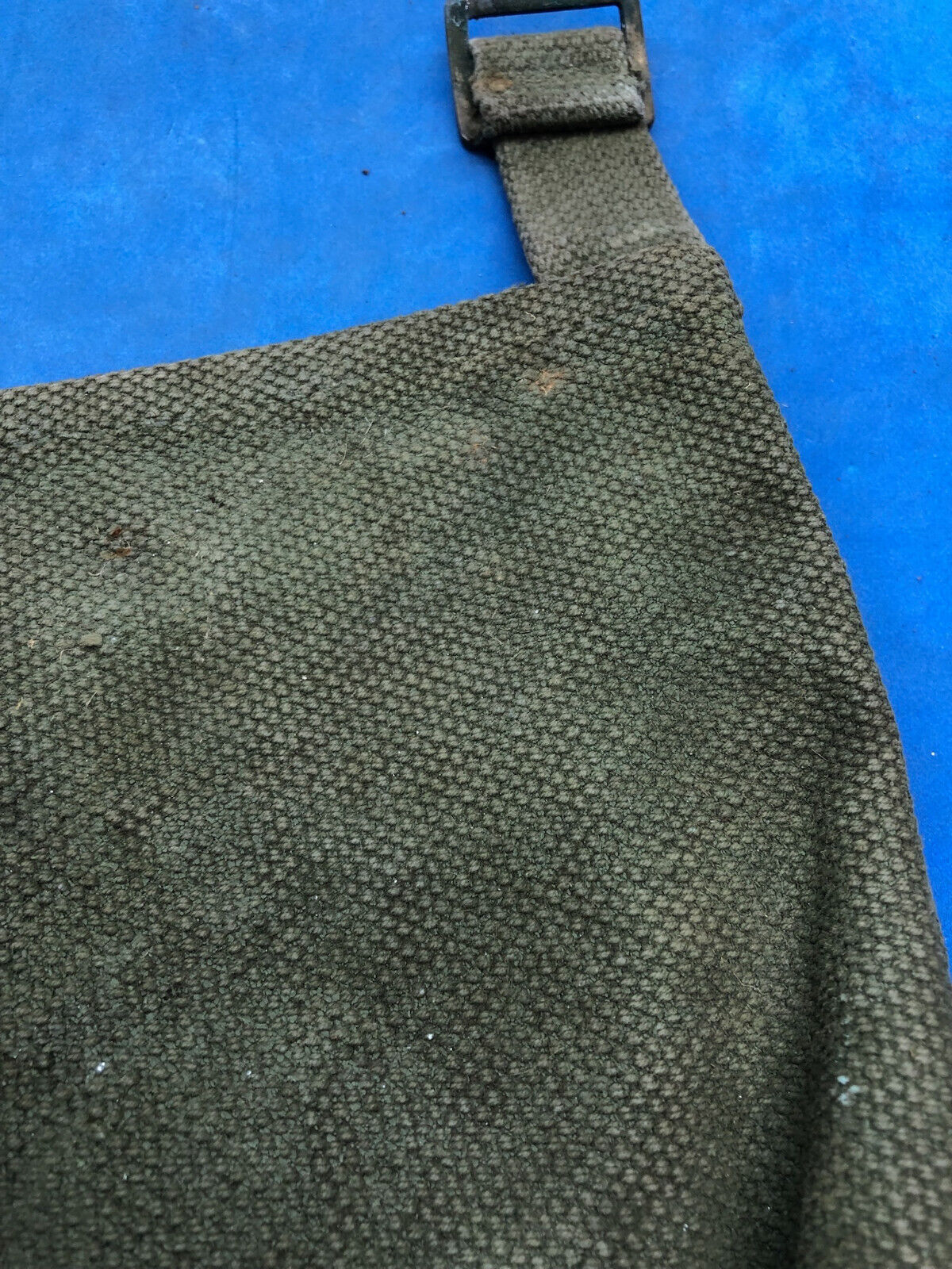 WW2 British Army 37 Pattern Webbing Water Bottle Carrier Harness - 1944 Dated - The Militaria Shop