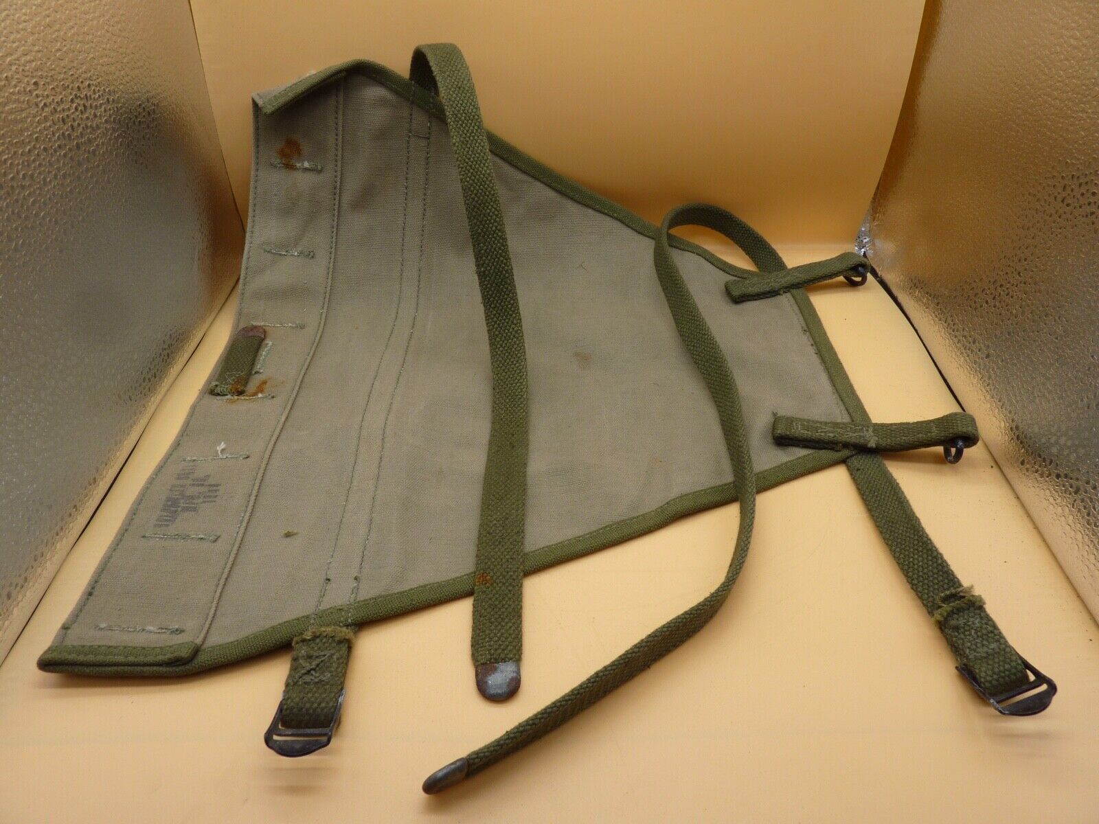 Original WW2 US Army M1928 Haversack Pack Tail - 1944 Dated - The Militaria Shop