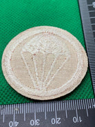 US Army Airborne Paratrooper Garrison Cap Badge - WW2 Pattern - The Militaria Shop