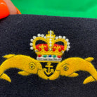 British Royal Navy Submariners Embroidered Blazer Badge - The Militaria Shop