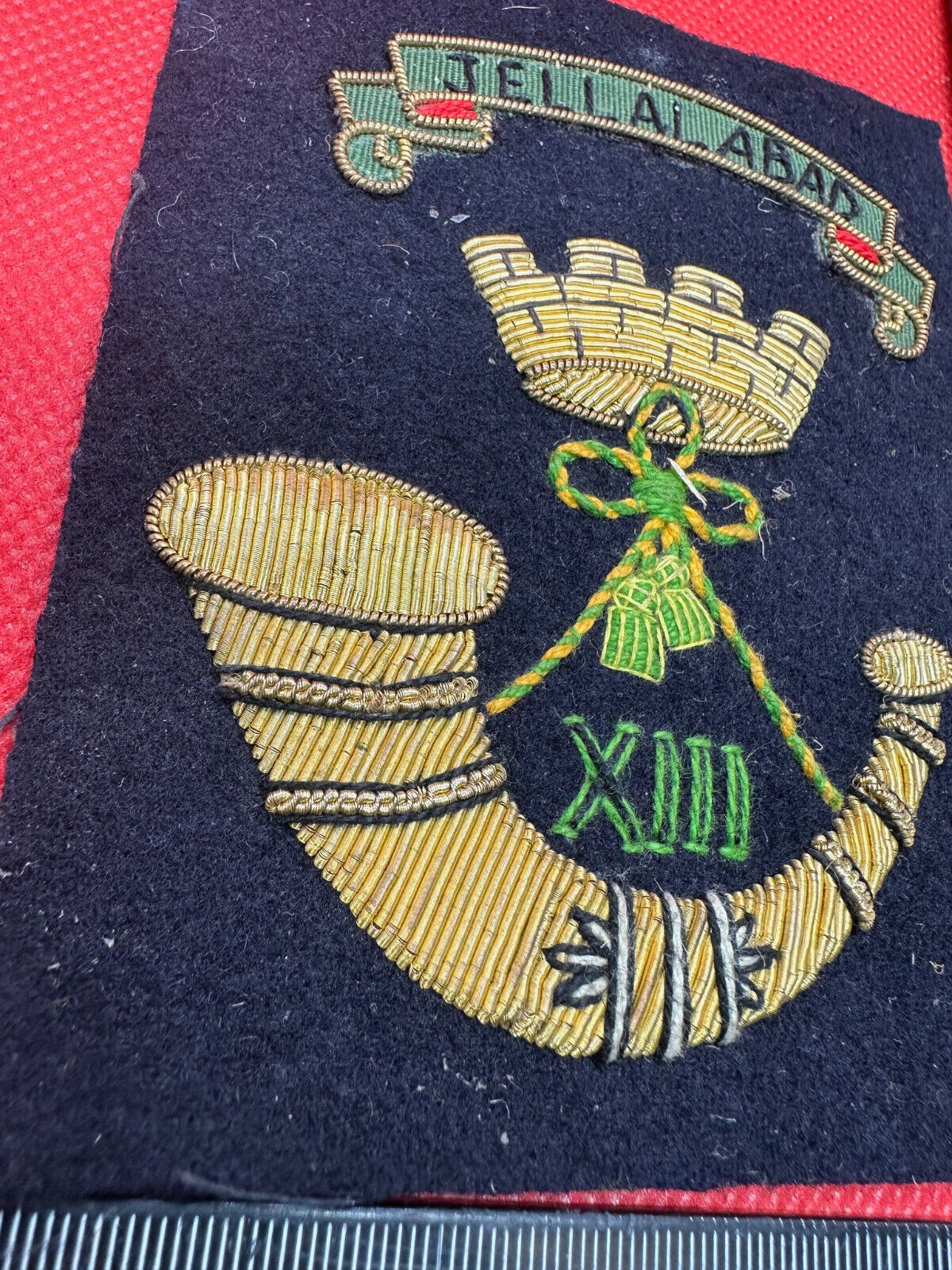 British Army Bullion Embroidered Blazer Badge - Somerset Light Infantry - The Militaria Shop