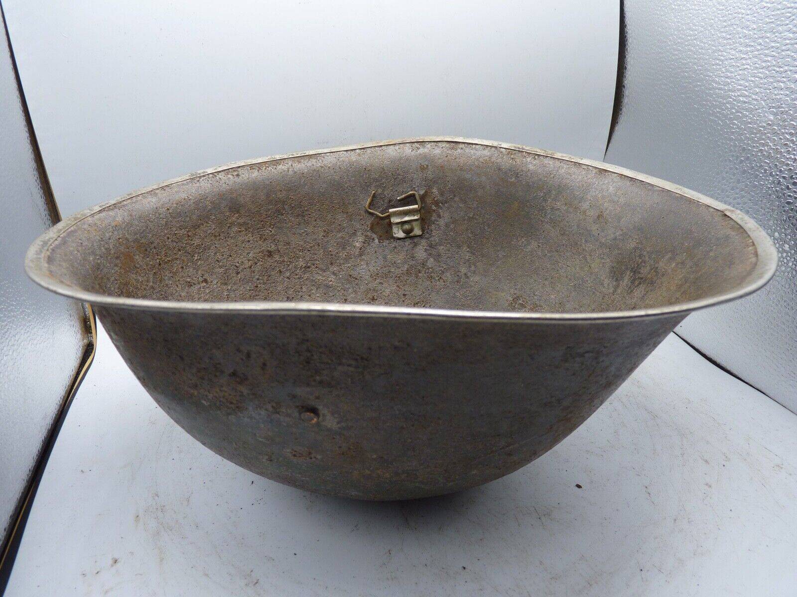 Original WW2 British / Canadian Army Mk3 High Rivet Turtle Army Combat Helmet - The Militaria Shop