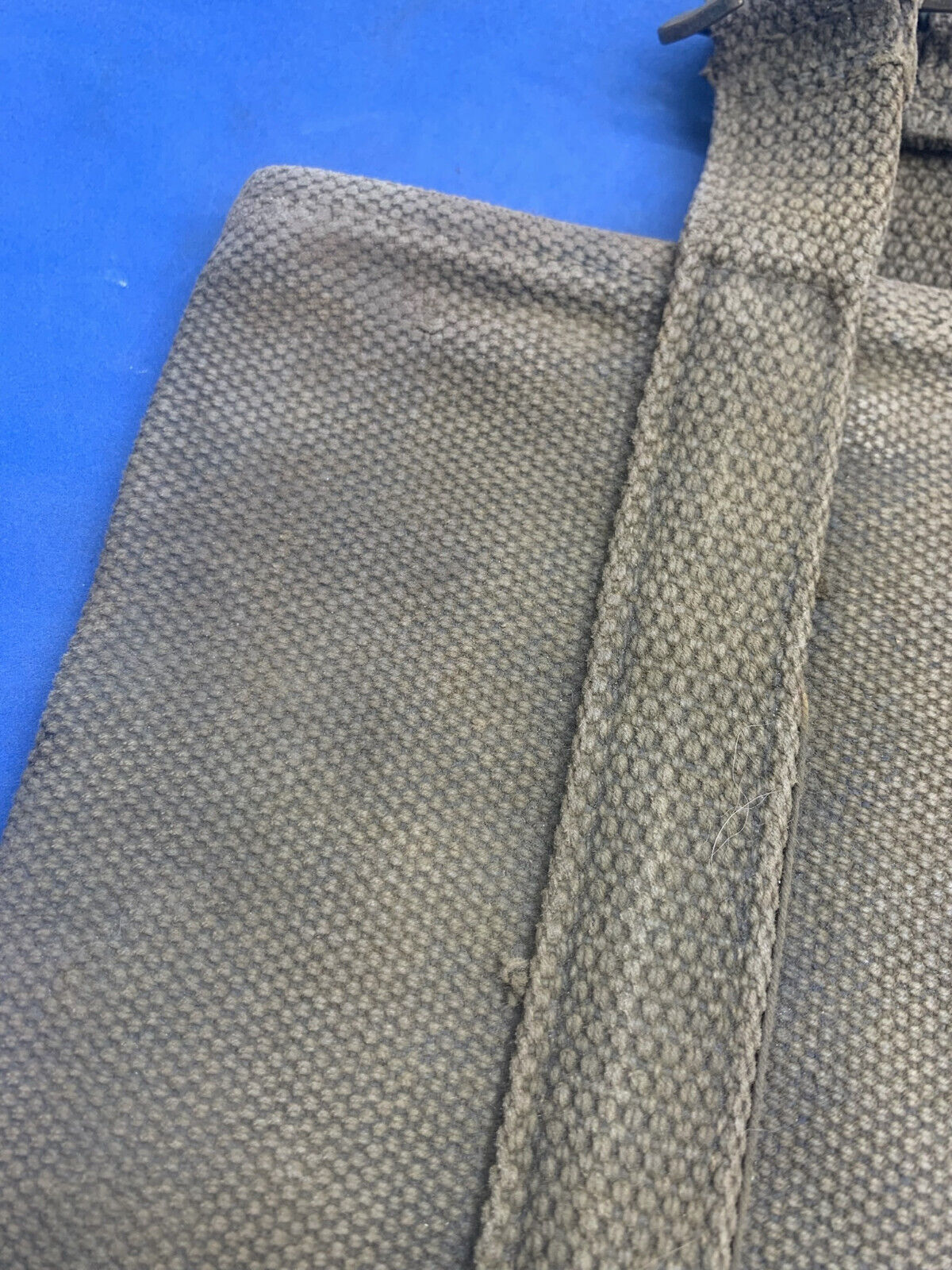 WW2 British Army / RAF 37 Pattern Webbing Water Bottle Carrier Harness 1944 Date - The Militaria Shop