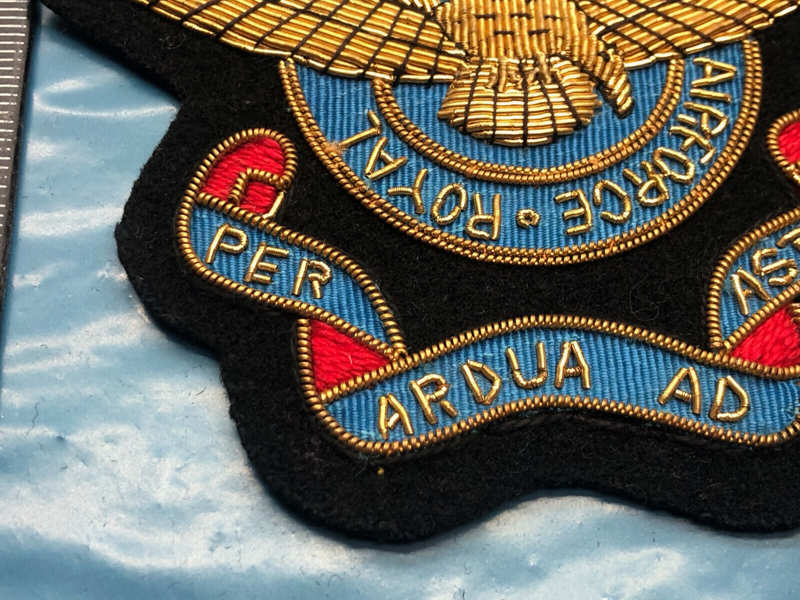 Canadian Bullion Embroidered Blazer Badge - Royal Canadian Airforce - The Militaria Shop
