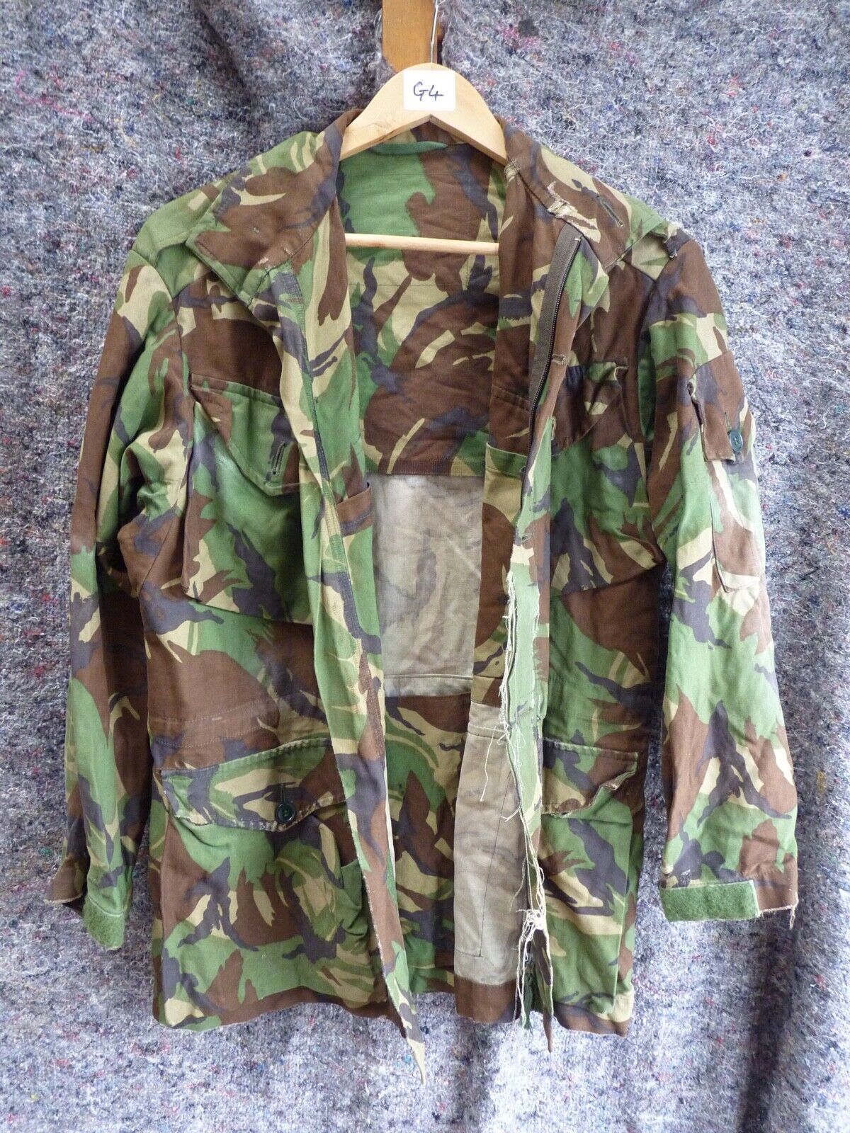 British Army Jungle DMP Jacket - 40" Chest - The Militaria Shop