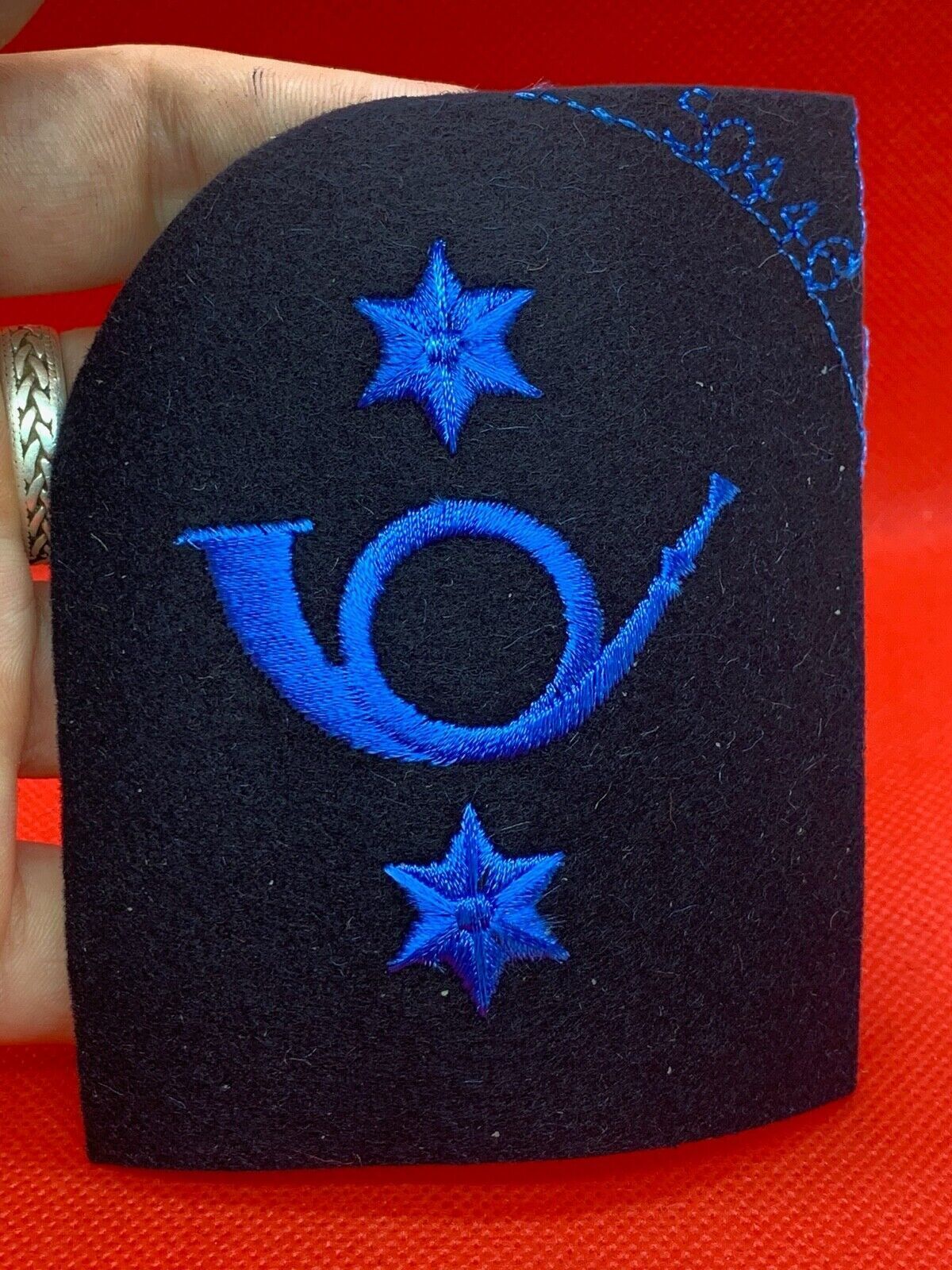 Unissued WOMEN'S ROYAL NAVY WRNs Trade Badge - Postal Service - 2 Star - B4 - The Militaria Shop