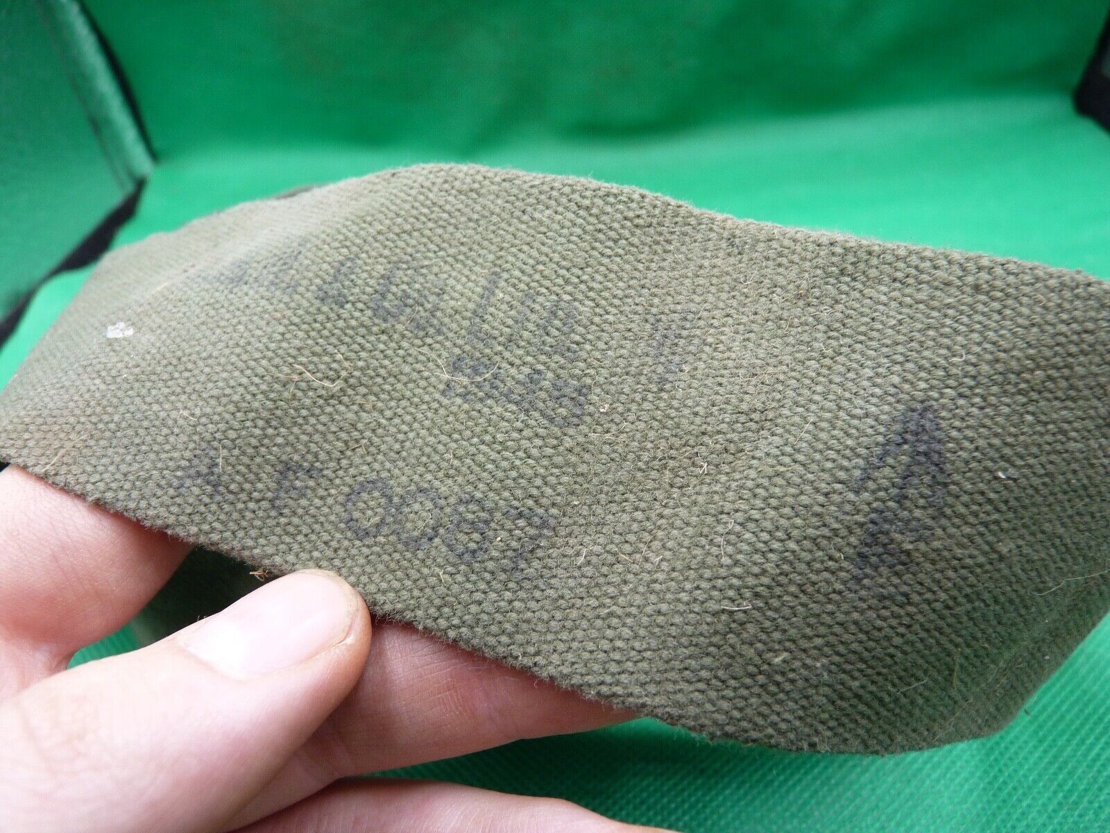 Original WW2 British Army 44 Pattern Equipment Strap - 1945 Dated - The Militaria Shop