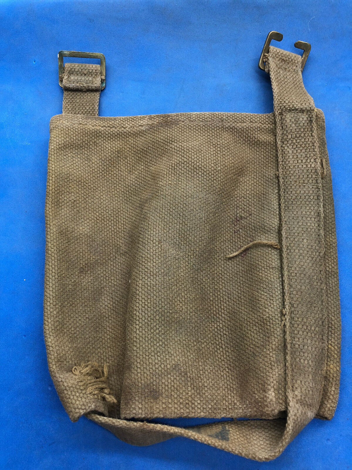 WW2 British Army 37 Pattern Webbing Water Bottle Carrier Harness - 1944 Dated - The Militaria Shop
