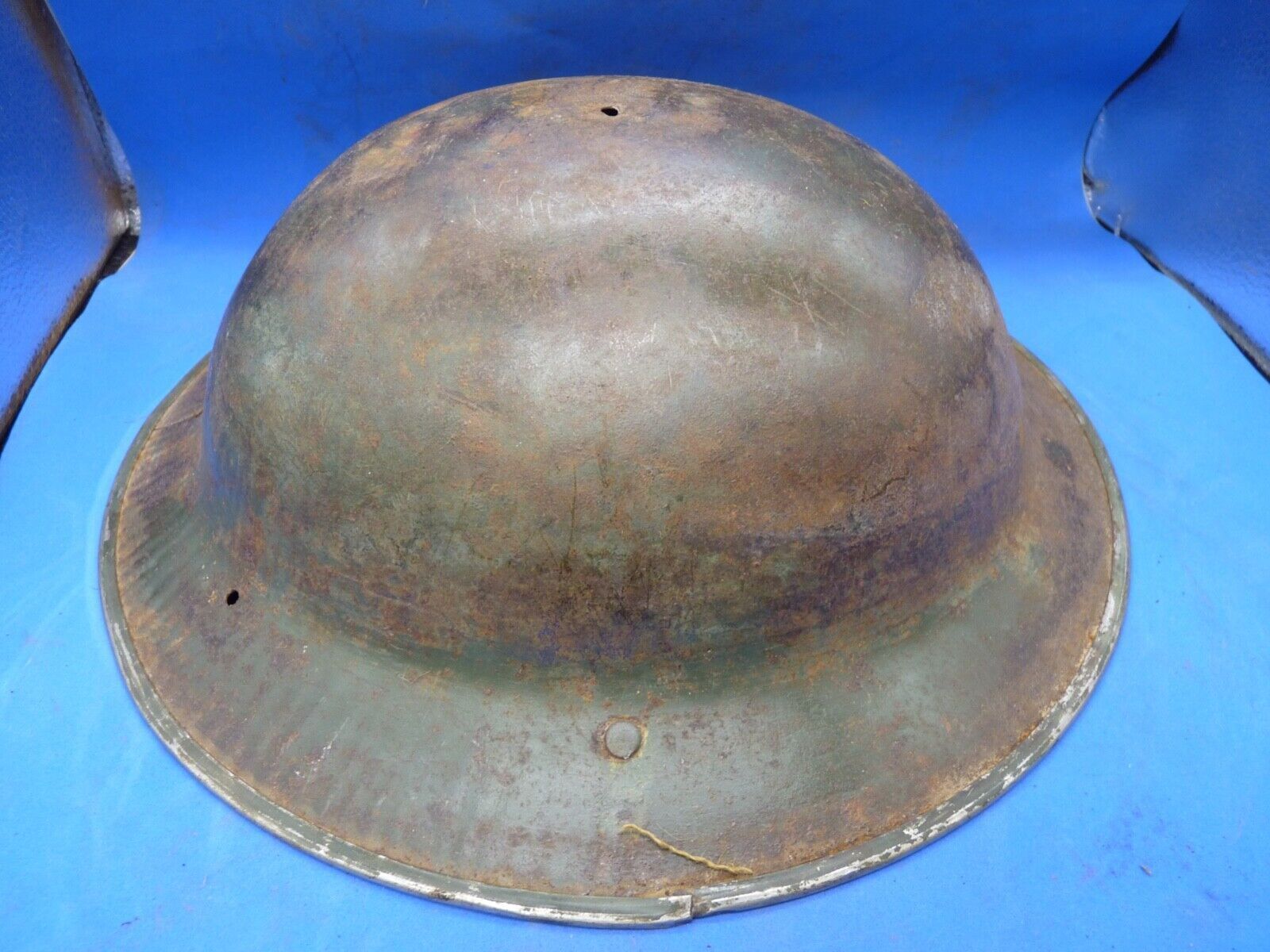 Original WW2 South African Army Mk2 Brodie Helmet - British Style Combat Helmet - The Militaria Shop