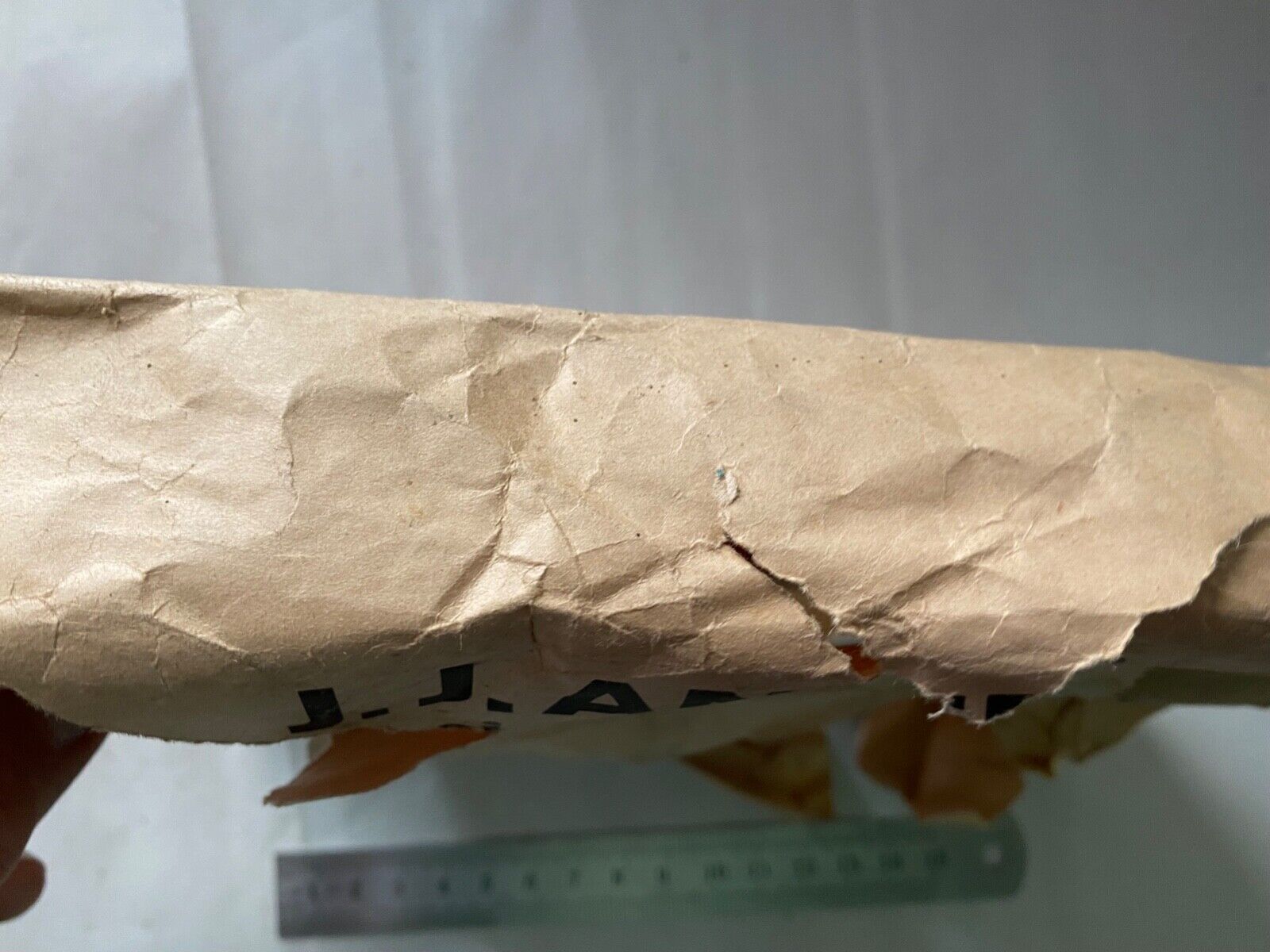 WW2 German Army Thread Packet Wrapping - thread is sold in our other listings. - The Militaria Shop
