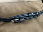 TWBC Black Leather Pistol Police Belt - Varied Sizes - Hidden Coin Compartment - The Militaria Shop