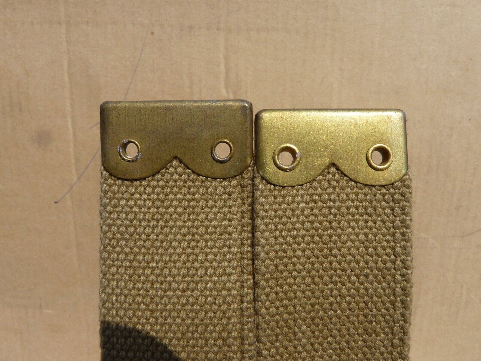 Original WW2 British Army 37 Pattern Yoke Utility Shoulder Strap - MECo 1939 - The Militaria Shop