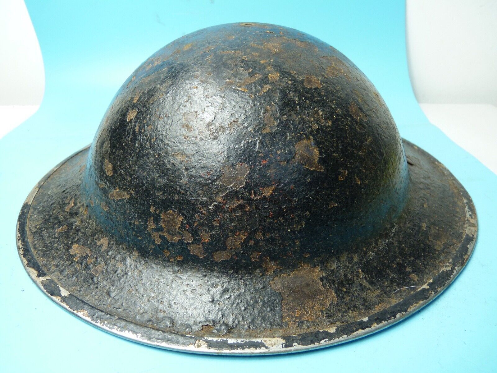 Original WW2 South African Army Mk2 Brodie Helmet - British Style Combat Helmet - The Militaria Shop