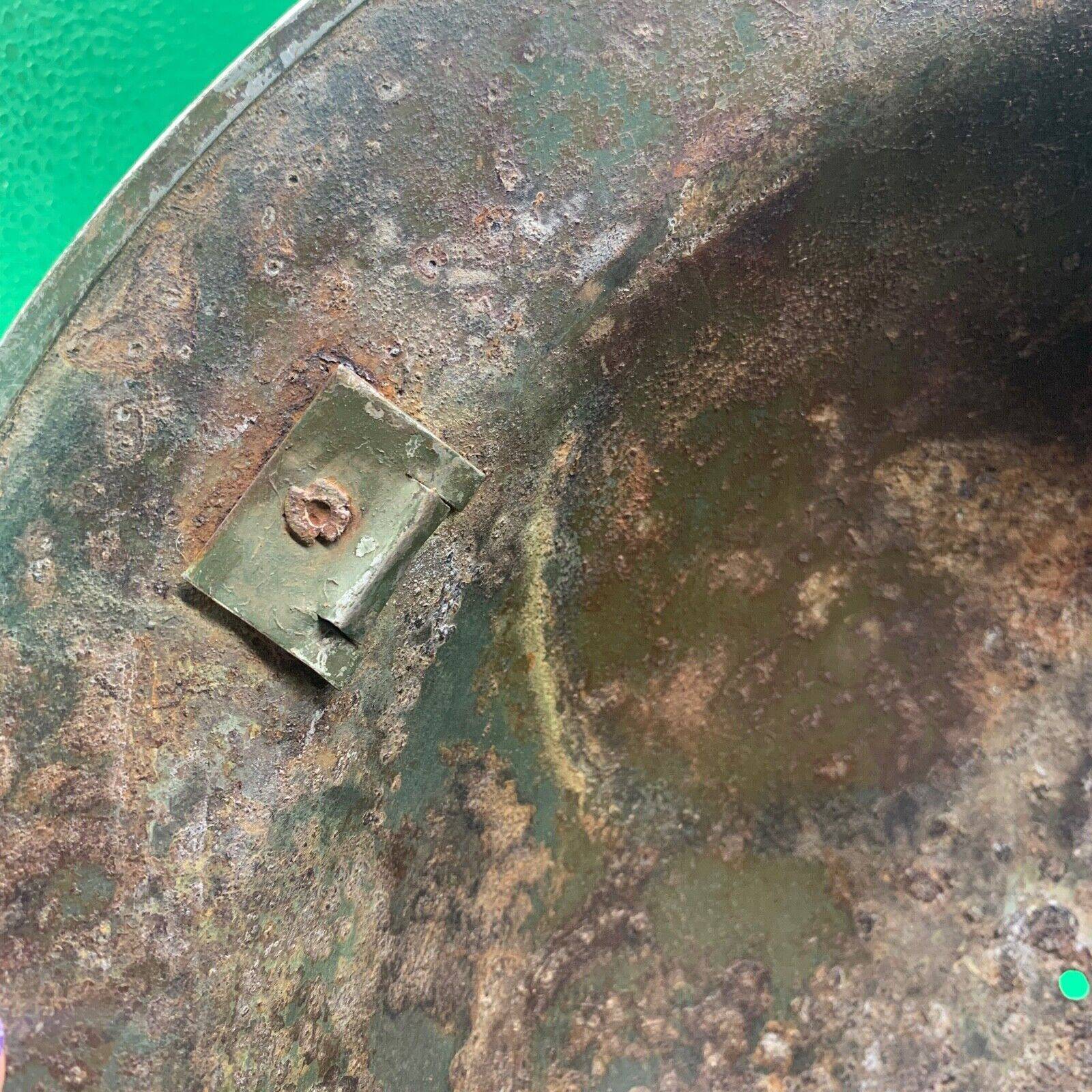 Original WW2 South African Army Mk2 Brodie Helmet - British Style Combat Helmet - The Militaria Shop