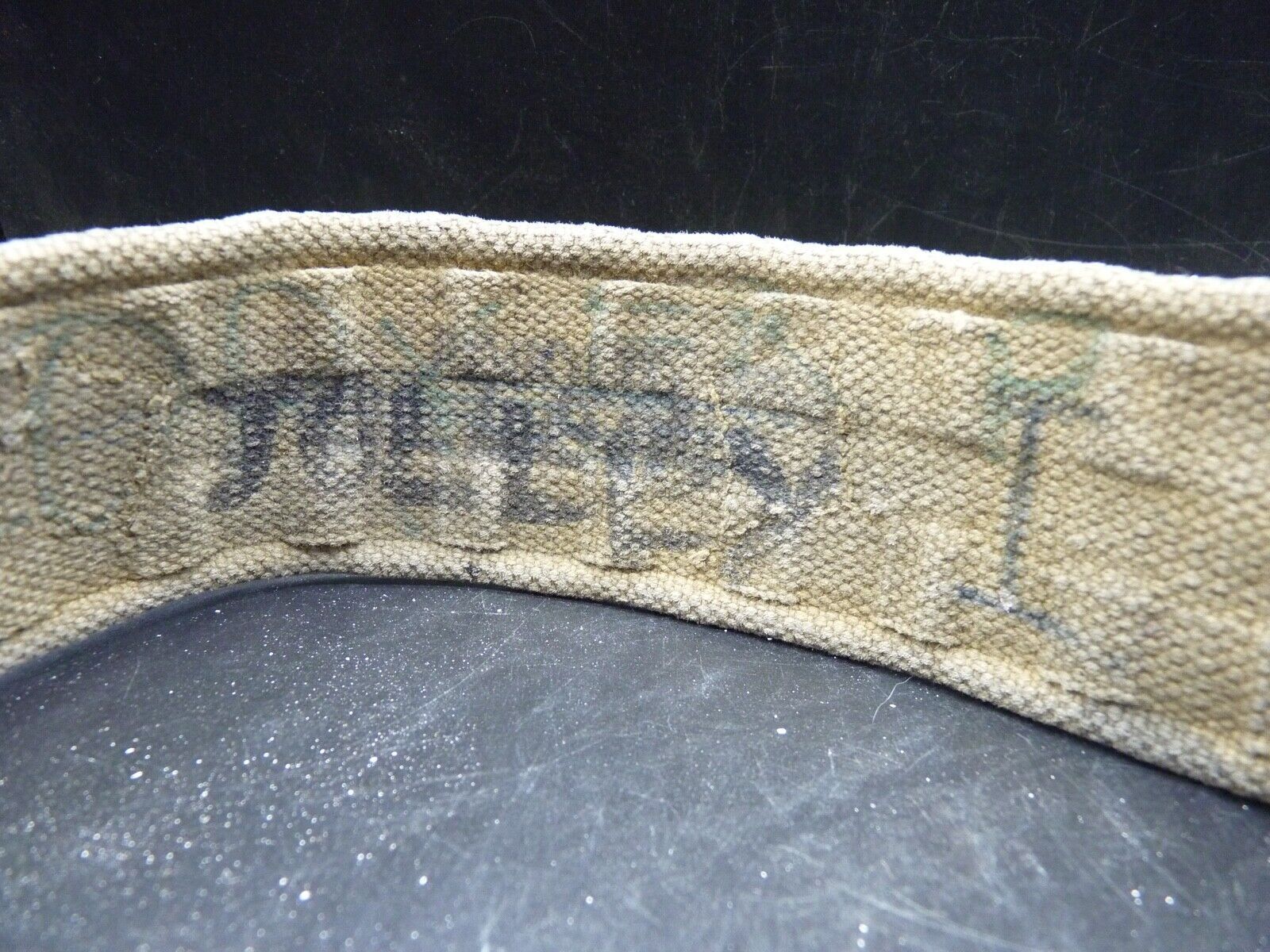 Original British Army / RAF Webbing Belt - WW2 37 Pattern - 40 Inch Waist Max - The Militaria Shop
